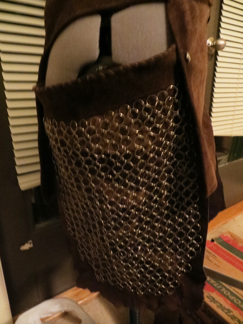 Chainmail Flap Attached