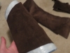 Adding Suede to Gauntlets