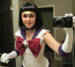 Sailor Saturn Costume Closeup