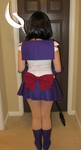Sailor Saturn Costume Back