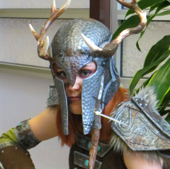 Skyrim Female Ancient Nord Helmet!