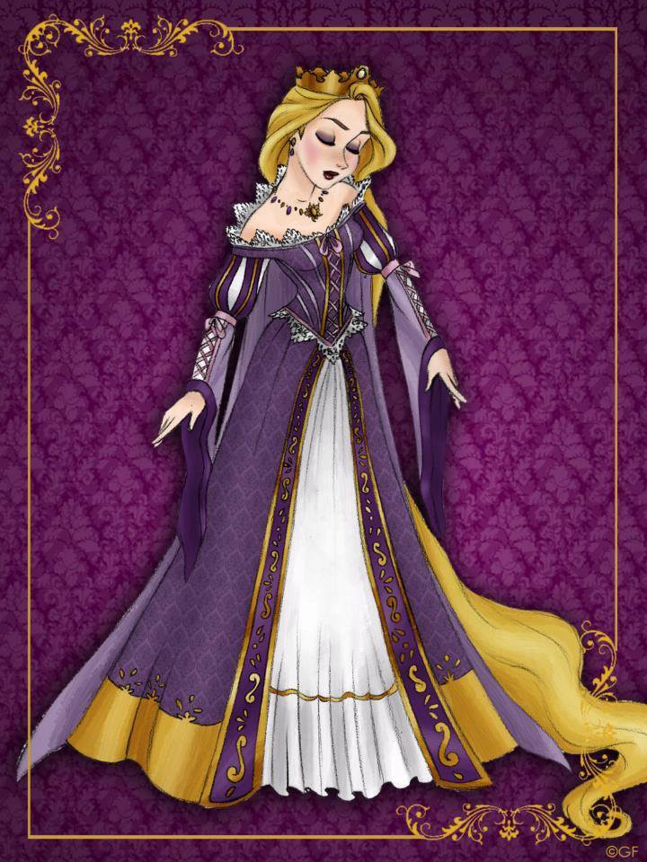 Queen Rapunzel: Build